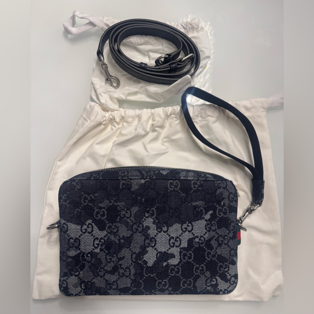 Gucci Denim Crossbodg